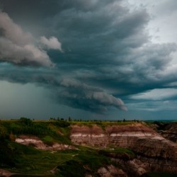 Storm over Horseshoe Canyon Hi Res   A3